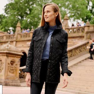 Talbots Quilted Shirt Jacket